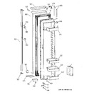 Diagram for 1 - Freezer Door