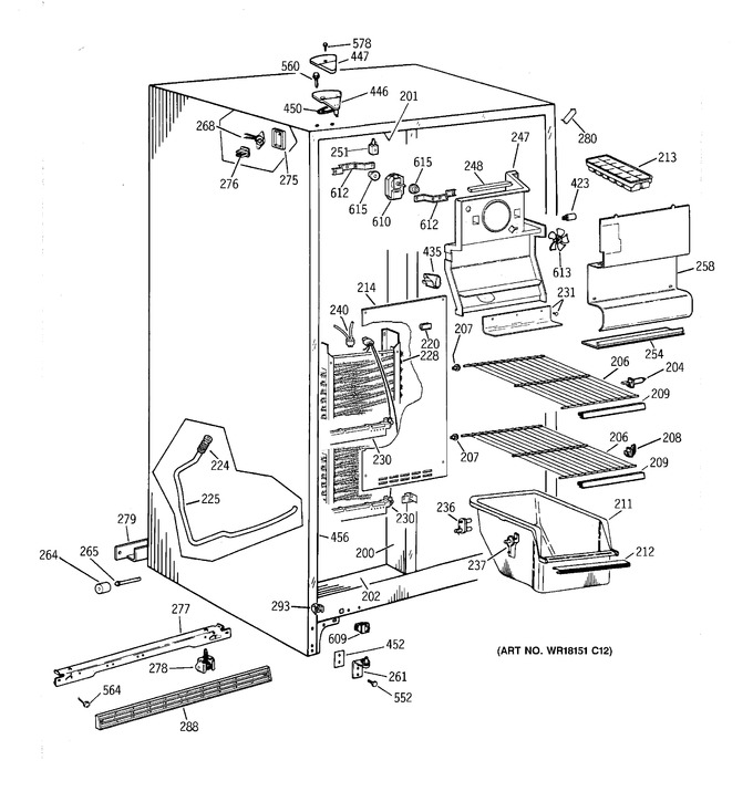 Diagram for TFG22JABCWW