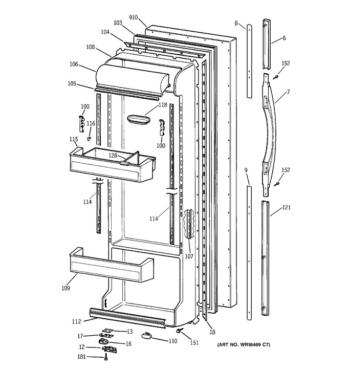 Diagram for TFG22PRBCWW