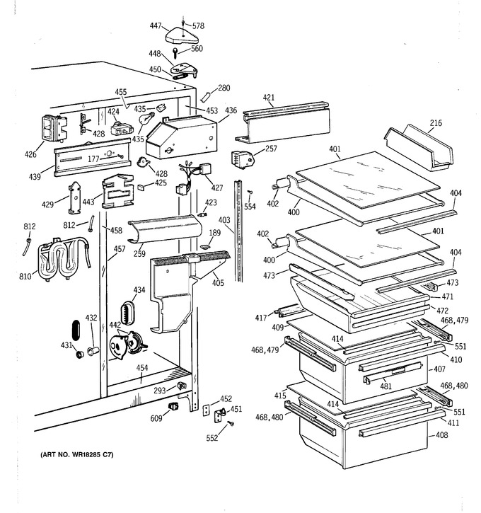 Diagram for TFT22JWBCAA