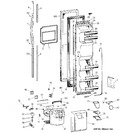 Diagram for 1 - Freezer Door