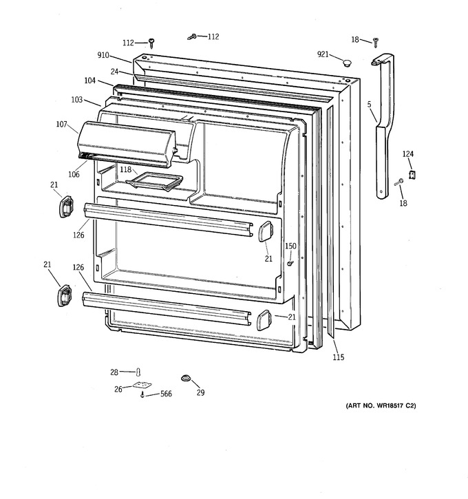 Diagram for TBX18SABRLAA