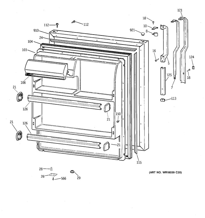 Diagram for TBX18GABQRWW