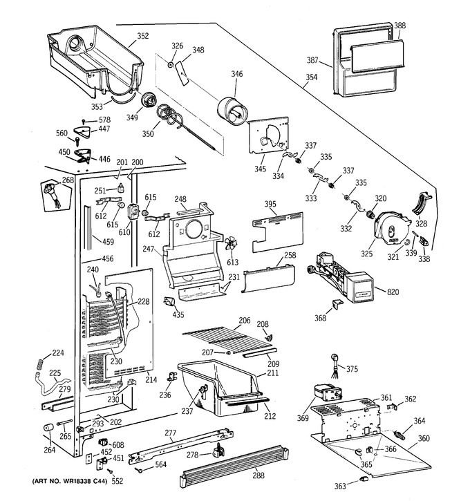 Diagram for TFT25JWBCWW