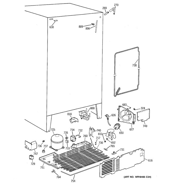 Diagram for TFT25JWBCAA