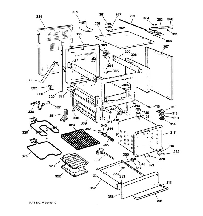 Diagram for JB970SB1SS