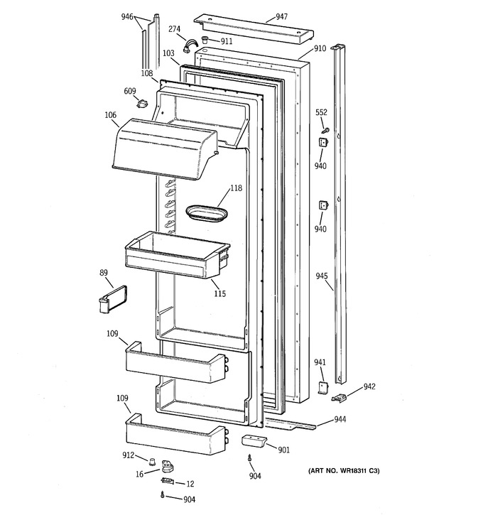 Diagram for TPX24BIBABB