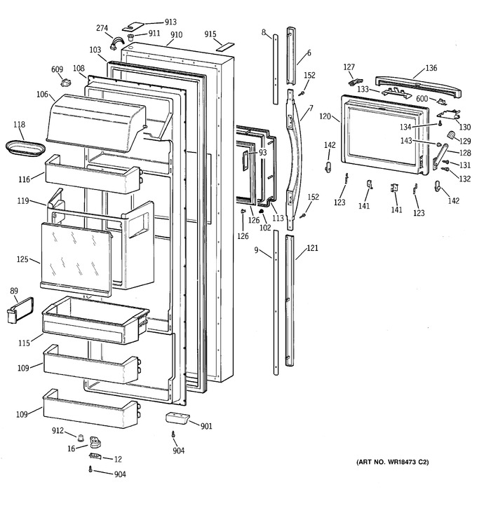 Diagram for TPX24PBBAWW