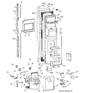 Diagram for 1 - Freezer Door