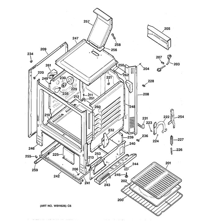 Diagram for JGBS23BEA2AD