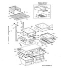 Diagram for 4 - Shelf Parts