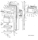 Diagram for 2 - Fresh Food Door