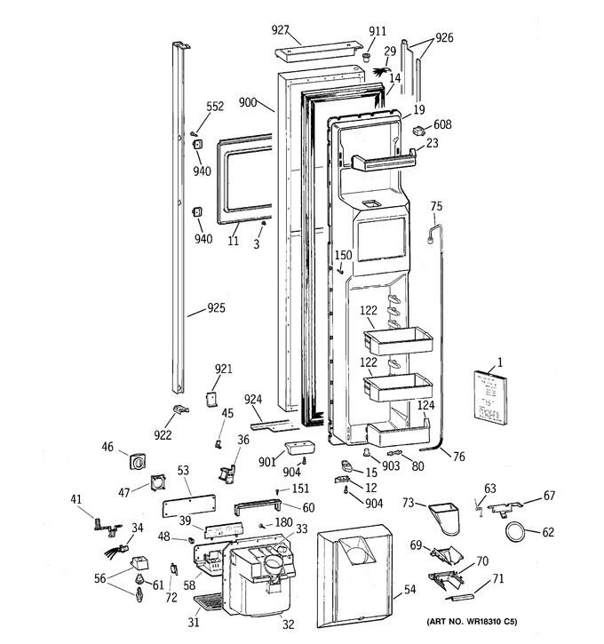 Diagram for TPX24BRBAAA