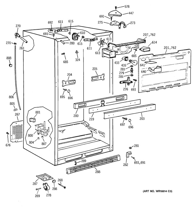 Diagram for TBX25PRBSRWW