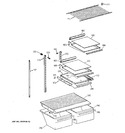 Diagram for 4 - Shelf Parts