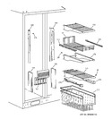 Diagram for 4 - Freezer Shelves