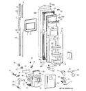 Diagram for 1 - Freezer Door