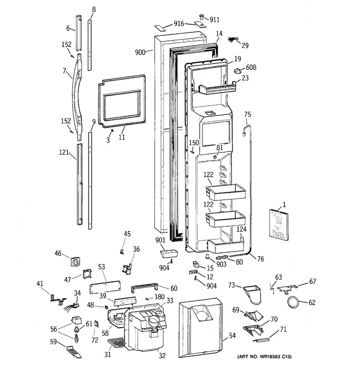 Diagram for MSK28DHBCWW