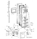 Diagram for 1 - Freezer Door