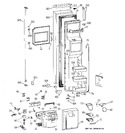 Diagram for 1 - Freezer Door