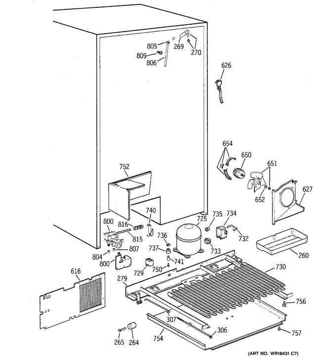 Diagram for TPG24PFCCWW