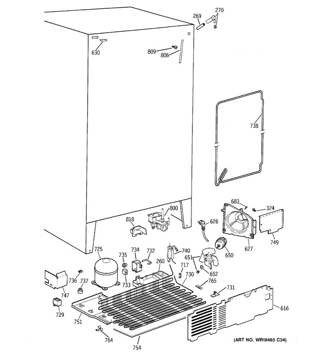 Diagram for TFT27PRBCAA