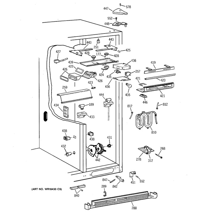 Diagram for TFT28PFBCWW