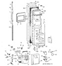 Diagram for 1 - Freezer Door