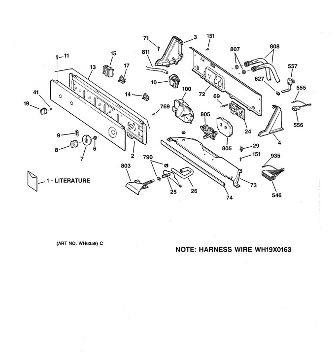 Diagram for WNSR3120W1AA