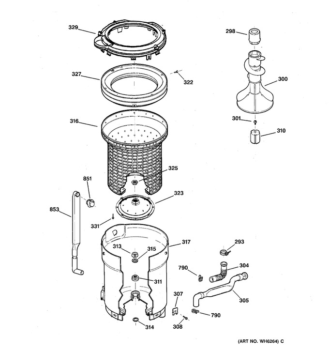 Diagram for WSSR3120W1WW