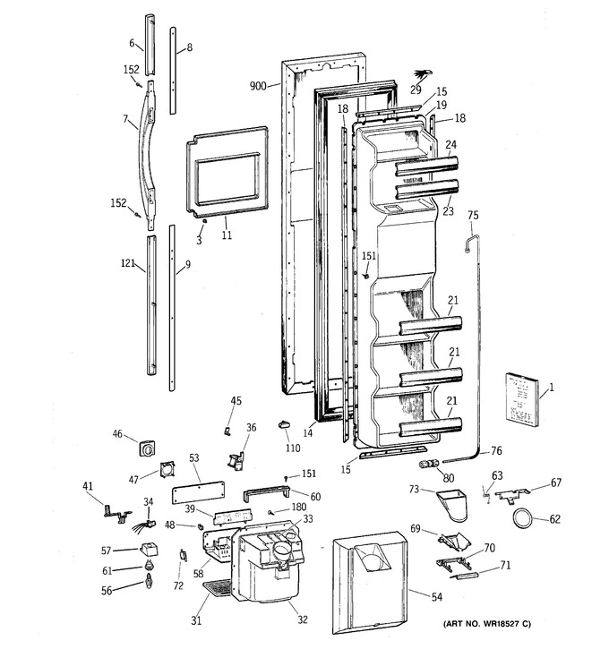 Diagram for TFM22PRBCWW