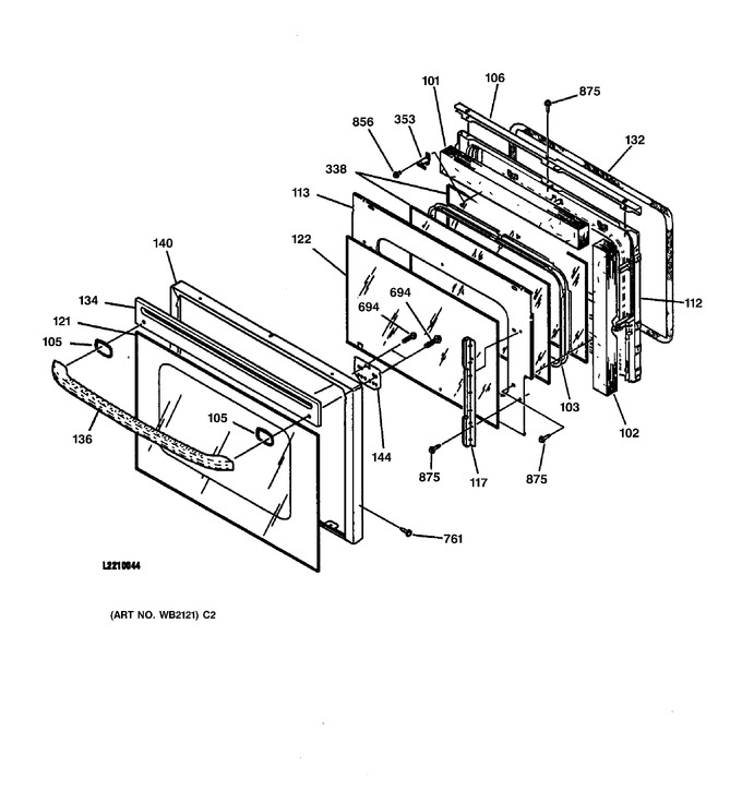 Diagram for JKP45WA2WW