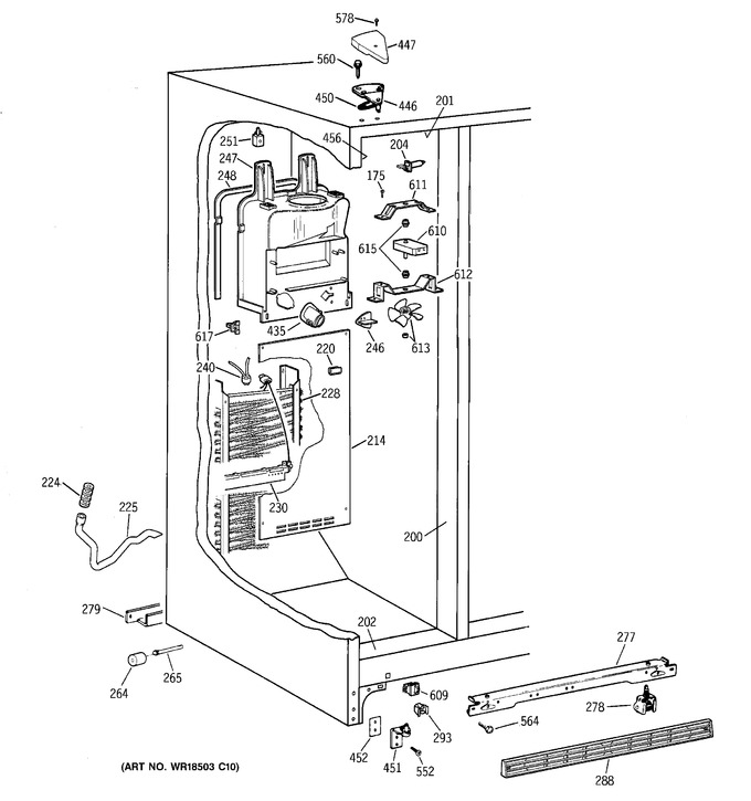 Diagram for TFX20SABEWW