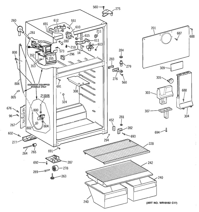 Diagram for TBX16SIBSRWW