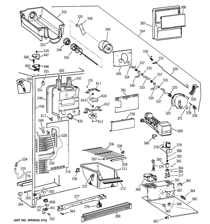 Diagram for TFX22KRCEWW