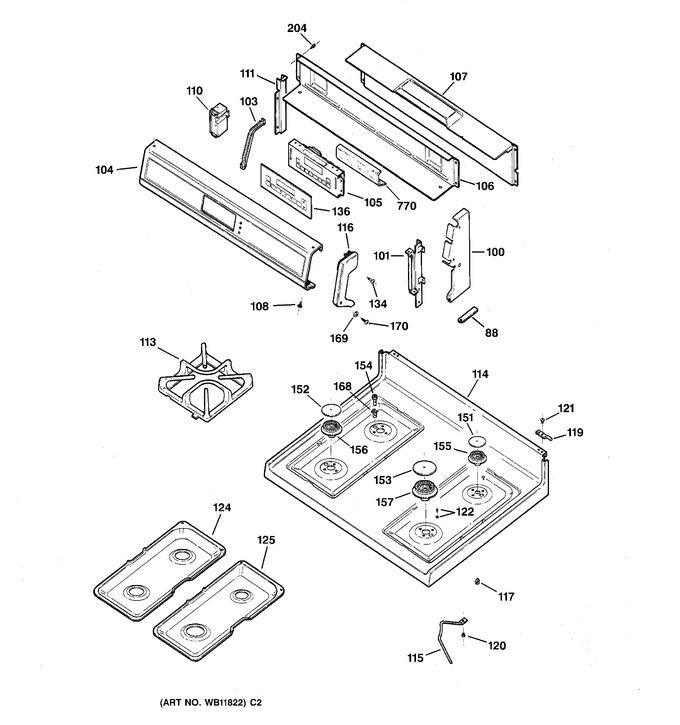 Diagram for JGBP79BEA3BB