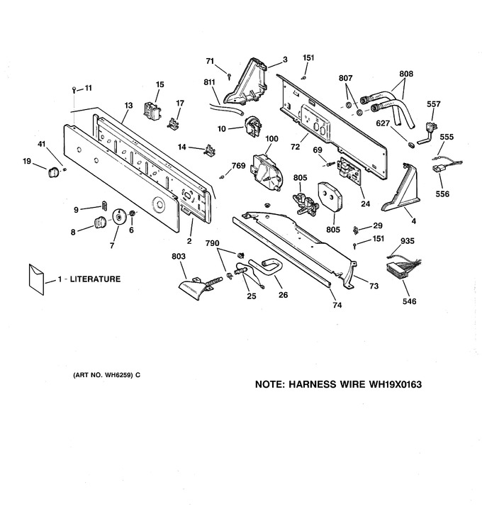 Diagram for WWSR3130W1WW