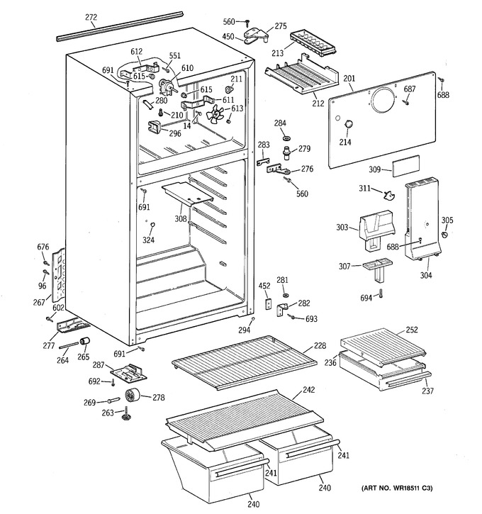 Diagram for MTZ14EACDRWW