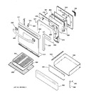 Diagram for 4 - Door & Drawer Parts