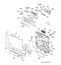 Diagram for 1 - Escutcheon & Door Assembly