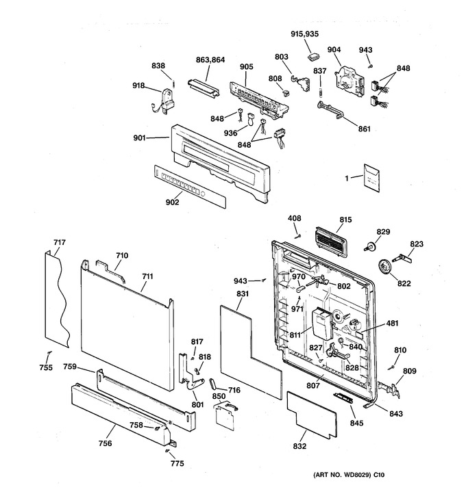 Diagram for GSD5310D00AA