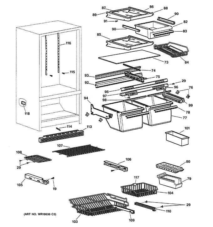 Diagram for TCX18PACBRWW