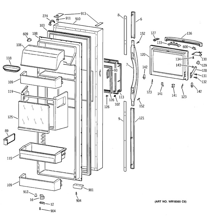 Diagram for TFX28PBBEAA