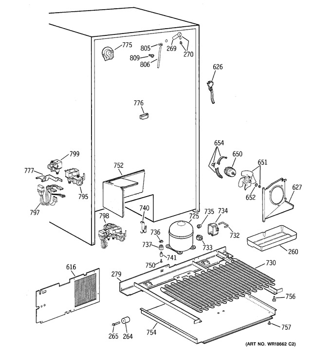 Diagram for TFX28PBBEAA