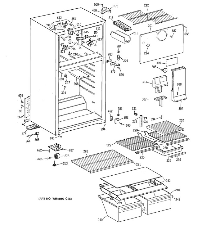 Diagram for TBX14DABNRAA