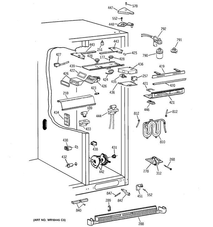 Diagram for TFX28PPCEBB