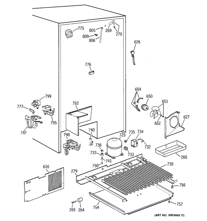 Diagram for TFX28PPCECC