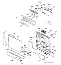 Diagram for 1 - Escutcheon & Door Assembly