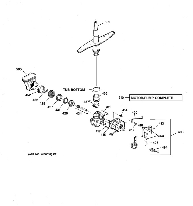 Diagram for GSD4030Z05WW