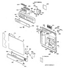 Diagram for 1 - Escutcheon & Door Assembly